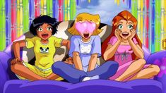 Totally Spies! 2000s Cartoons, Candy Art, Cartoon Fashion, Cartoon Tv, Vintage Cartoon