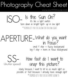 a black and white photo with the words'photography cheat sheet'written below it