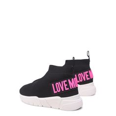 Women Sneakers: Love Moschino Sneakers Shoes - Trainers Step into a world of luxury and style with the Love Moschino Sneakers. These women's sneaker shoes are the epitome of elegance, offering a unique blend of fashion and comfort that instantly elevates any outfit. Whether you're stepping out for a casual day out or headed to a chic event, these sneakers are the perfect companion. Crafted with meticulous attention to detail, the Love Moschino Sneakers showcase a sleek and sophisticated design t Love Moschino Sneakers, Moschino Sneakers, Plateau Sneaker, Black High Tops, Black Shoes Women, Tommy Hilfiger Jeans, Calvin Klein Men, Calvin Klein Woman, Love Moschino