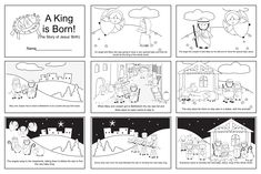 the storyboard is shown for children to learn how to draw and color with their own pictures