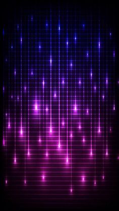 an abstract purple background with stars and lines on it's sides, in the dark