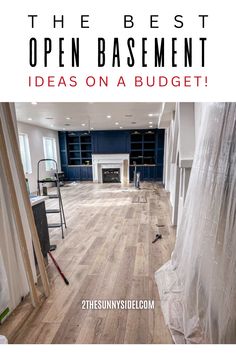 the best open basement ideas on a budget