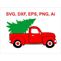 Christmas Truck - Inspire Uplift Christmas Truck Svg, Holiday Car, Christmas Bulletin, Stencil Vinyl, Christmas Tree Truck, Car Christmas, Resin Crafts Tutorial, Christmas Farm, Car Vector