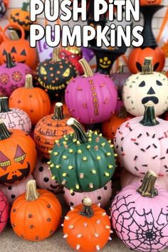 Create a pumpkin masterpiece without a knife! 🎉🎃 Discover fun push pin pumpkin ideas that are safe for all ages. These creative designs will add a playful touch to your Halloween decor while being a safe alternative to traditional carving! #PushPinPumpkins #NoCarvePumpkins #CreativePumpkinDecor #DIYPumpkinIdeas #HalloweenDecor #EasyHalloweenDIY #PumpkinCrafts #SpookySeasonIdeas Minion Pumpkin, Pumpkin Recipes Dessert, Pumpkin Ideas, Easy Diy Halloween, Diy Pumpkin, Pumpkin Crafts, Pumpkin Cheesecake, Pumpkin Decorating, Push Pin