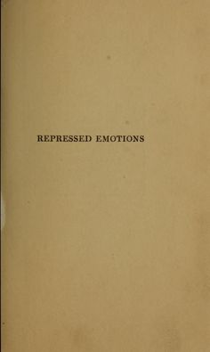 an old book with the words impressed emotions written on it