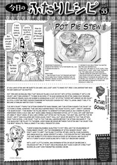 an article about pot pie stew is featured in the magazine's cover storybook