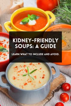 Discover the joy of soup without compromising kidney health! In our guide, we unveil the secrets to crafting kidney-friendly soups that are both delicious and nutritious. Learn how to whip up hearty meals in your slow cooker, explore the art of shopping for canned soups that align with renal dietary needs, and uncover essential tips for embracing soups as a staple in your renal diet. Say goodbye to soup restrictions and hello to a world of savory satisfaction! Best Kidney Foods, Renal Diet Recipes For Diabetics, Kidney Recipes Renal Diet, Kidney Friendly Meals, Kidney Friendly Recipes Renal Diet Meals, Kidney Friendly Meal Prep, Kidney Safe Recipes, Renal Diet Soup Recipes, Renal Diet Crockpot Recipes