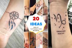 20 ideas for wrist tattoos for women