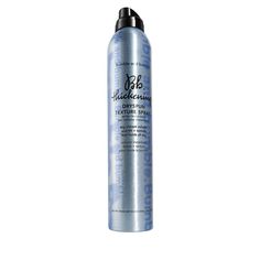 This translucent dry finishing volume spray delivers +40% more volume instantly vs. untreated hair (and it lasts all day), plus lift and airy texture. Formulated with a texturizing blend of zeolite and silk powder. Ideal for Fine to Medium hair types seeking a volume and texture spray. How to Use: Shake well, hold can 10 inches away from dry hair, and spray in even strokes where you want lift and airy texture. From the Pros: To support texture, try spraying with your head upside down. Want a mid Volume Spray, Hair Volume Spray, Texture Spray, Sparkle Top, Hair Mist, Color Wow, Texturizing Spray, Bumble And Bumble, Volume Hair