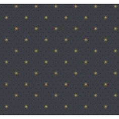 an abstract pattern with gold stars on a gray background