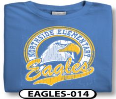 School Mascot Shirt Ideas, Elementary School Spirit Shirts, Lion Head Logo, T Shirt Design Template, Eagle Shirts, High Schools, Spirit Shirts