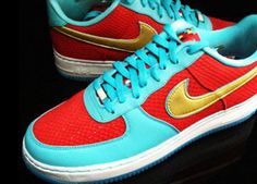 www.sneekerz.com 30th Anniversary, The Dragon, Colorful Fashion, Air Force 1, Nike Air Force