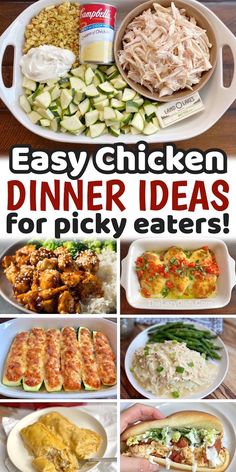 easy chicken dinner ideas for picky eaters