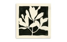 Hang my artsy Growing II Canvas Art in any room in your home. Made in the USA, this modern black and white depiction of a flower is printed on thick, durable canvas and hand-stretched over solid pine to prevent warping. And there you have it - a nice piece you can enjoy on your wall for years to come! | Growing II Canvas Wall Art | Transitional Wall Art by Bob's Discount Furniture