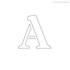 the letter is made up of two lines