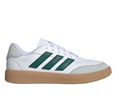 Adidas Courtblock Sneakers in White/Green/Silver Size 10.5 White Green, Online Purchase, Size 13, Adidas Sneakers, Size 12, Size 7, Size 10, Adidas, Sneakers