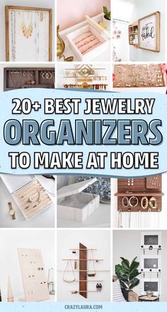 20 best jewelry organizers to make at home