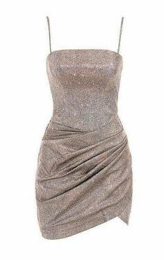 Spaghetti Strap Bodycon Dress, Gaun Fashion, Structured Dress, Draped Dress, Stage Outfits, Fancy Dresses