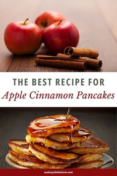 the best recipe for apple cinnamon pancakes