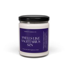 smells like sagitarius soy candle