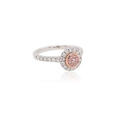 For Sale on 1stDibs - This beautiful ring is featured by Argyle Pink Diamonds and White Diamonds set in PT900 platinum and 18 Karat pink gold. It holds connotations of romance Argyle Pink Diamonds, Pink Diamonds, Gold Engagement Ring, Beautiful Ring, Gold Engagement, Pink Diamond, Gold Engagement Rings, White Diamonds, Pink Gold