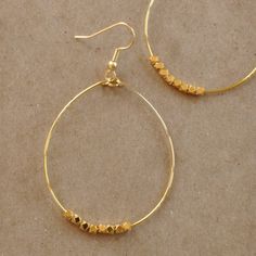 Gold Beaded Hoops Big Hoops Gifts for Girlfriends Boho | Etsy Everyday Hypoallergenic Gold Beaded Earrings, Hypoallergenic Gold Beaded Hoop Earrings, Gold Hoop Beaded Earrings For Everyday, Minimalist Small Hoop Beaded Earrings For Everyday, Minimalist Hoop Earrings With Round Beads, Gold Minimalist Hoop Beaded Earrings, Gold Minimalist Beaded Hoop Earrings, Everyday Minimalist Beaded Hoop Earrings, Minimalist Hoop Beaded Earrings As Gift