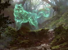 Drawing Magic, Spirit Magic, Mtg Art, Fantasy Wolf, Wolf Spirit Animal, Animal Magic, Wolf Spirit