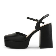 PRICES MAY VARY. [👠Trendy Platform Heels]:The Heel Height is about 12cm(4.72 inch),and platform height is about 4cm(1.57 inch),step out with this new fashion platform pumps that will make you an eye-catching match at all times. [💎High Quality Platform Heels for Women]:The platform heel is made of pu leather and rubber sole,and comfortable padded insole,chunky heels and platform give you sturdy and comfortable wearing experience. [👗Fashion-Forward Match]:The chunky heel platform heels are suit Block Heel Pumps, Party Pumps, Heels For Women, Blue Pumps, January 4, Platform Heels Chunky, Chunky Block Heels, Heel Pumps, Platform Heels