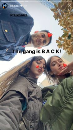 the gang is b a c k