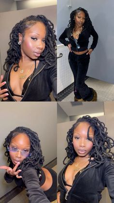 Ashley Core, Locs Styles, Coffin Nails Matte, Beautiful Locs, Nails Matte, 15k Followers, Loc Journey, Natural Hair Inspiration, Makeup Styles