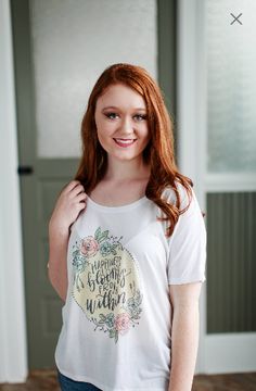 Happiness Blooms From Within Slouchy Tee Slouchy Tee, Pale Colors, Vintage Flowers, Long Sleeve Tee, Baseball Tee, Long Sleeve Tees, Baseball, Long Sleeve, Flowers