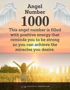 an angel number is filled with positive energy that reminds you to be strong so you can achieve the miracles you desired