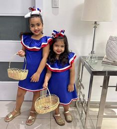 Dominican Dress for girls Dress and hair accesory Dominican Dress, Kids Dress Patterns, Dress For Girls, Dominican Republic, Girls Dress, Dress Pattern, Kids Dress, For Girls, Girls Dresses