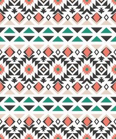 Native aztec triangle geometric shape seamless background. Ethnic tribal modern vintage color pattern design. Use for fabric, textile, interior decoration elements, upholstery, wrapping. Modern Aztec, Textile Interior, Sophisticated Art, Fabric Textile, Vintage Color, Seamless Background, Fabric Print, Interior Decoration, Textile Prints