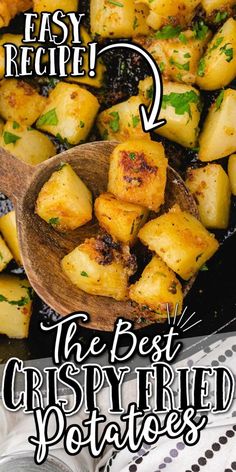 the best crispy fried potatoes recipe