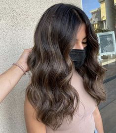 European Brown Hair, European Brunette, Lived In Hair Brunette Dark Brown, Neutral Medium Brown Balayage, Cool Toned Lived In Brunette, Muted Brown Balayage On Black Hair, Light Brunette Hair, Black Hair Balayage, Brown Hair Inspo