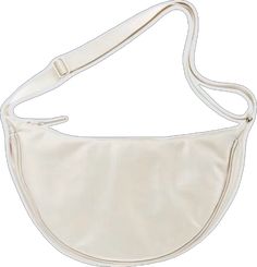 White Faux Leather Bag With Removable Pouch, Casual Cream Shoulder Bag In Soft Leather, Casual Cream Shoulder Bag With Soft Leather, Casual White Faux Leather Bag, Trendy White Hobo Bag For Everyday, Trendy White Leather Hobo Bag, Modern White Faux Leather Bags, White Leather Trendy Hobo Bag, White Crossbody Hobo Bag For Daily Use