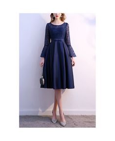 Buy blue lace long sleeve homecoming dress knee length at cheap price online. Free stable shipping and pro custom service since 2009. Blue Long Sleeve Dresses With Lace Sleeves, Blue Long Sleeve Dress With Lace Sleeves, Long Sleeve Dress For Homecoming In Fall, Blue Long Sleeve Lace Patchwork Dress, Blue Lace Long Sleeve Dress With Patchwork, Long Sleeve Dress For Fall Homecoming, Long Sleeve Lace Dresses For Prom Season, Elegant Blue Long Sleeve Lace Dress, Long Sleeve Lace Dress For Banquet