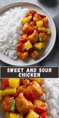 Tangy, sweet, and perfectly crispy – Sweet and Sour Chicken is a takeout favorite made right at home! 🍍🍗✨ Juicy chicken pieces are coated in a delicious sauce with pineapple, bell peppers, and onions for a mouthwatering meal. Serve over rice for a complete dinner. Save this recipe for your next craving! #SweetAndSourChicken #HomemadeTakeout #EasyDinnerIdeas