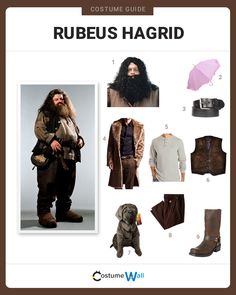 the costume guide for rubus hagrid