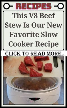 this v8 beef stew is our new favorite slow cooker recipe and it's so easy to make