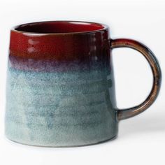 PRICES MAY VARY. 【LARGE CAPACITY】 Our large ceramic coffee mug has a prefect capacity with 16 oz, suitable for latte, cappuccino, hot cocoa ,hot and cold drinks. The design with wide bottom is very stable, and the big handle is so easy and comfortable to hold. 【UNIQUE GLAZE】 The handmade pottery mug is unique for the special reactive glaze technology, you will be very surprised when you receive it. And the smooth and high quality glaze makes it very easy to clean. 【PREMIUM MATERIAL】 The coffee m Simple Paper Crafts, Mugs Handmade, Pottery Mug, Ceramic Coffee Mugs, Easy Paper Crafts, Pottery Mugs, Small Plants, Handmade Pottery, Ceramic Bowls