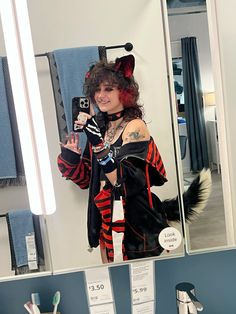 Harness Outfit Ideas, Dog Kemonomimi, Therian Core, Therian Stuff, Scene Outfits, Alt Outfits, Scene Emo, Alt Fashion, Cool Fits