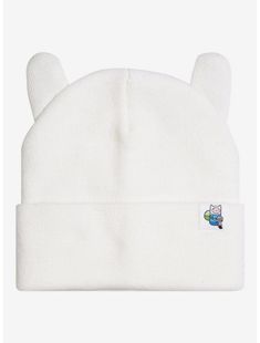 Adventure Time Figural Finn Cuff Beanie - BoxLunch Exclusive Finn Hat, Adventure Time Merch, Beanie Ideas, Adventure Time Characters, Nerdy Outfits, Alt Clothes, Clothes Wishlist, Time Clothes, Cute Beanies