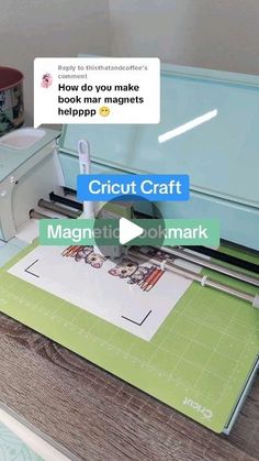 an image of a cricut craft machine on a table