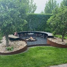 Ночь рассвет - Etsy Canada Ranch Landscaping, Fire Pit Landscaping, Stone Garden, Outdoor Gardens Design, Take A Photo, Backyard Garden Design, Outdoor Decor Backyard, Garden Landscape Design, Backyard Makeover