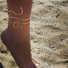 Snake Anklet, Snake Arm Cuff, Gold Arm Cuff, Gold Arm Band, Upper Arm Cuffs, Gold Armband, Snake Jewelry, Design Nails, Dope Jewelry