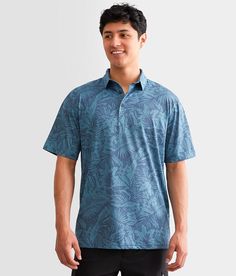 Ariat Charger 2.0 Polo - Blue Small, Men's Blueatoll Logo graphic tropical printed polo UPF 50+ sun protection Moisture wicking. 95% Polyester 5% Elastane. Machine wash cold with like colors delicate cycle. Do not bleach. Do not use softeners. Tumble dry low. Cool iron. Do not dry clean. Apparel & Accessories > Clothing > Shirts & Tops Casual Blue Moisture-wicking Polo Shirt, Blue Moisture-wicking Casual Polo Shirt, Blue Short Sleeve Polo Shirt With 4-way Stretch, Blue Go-dry Short Sleeve Polo Shirt, Polo For Men, Polo Blue, Accessories Clothing, Logo Graphic, Tropical Print