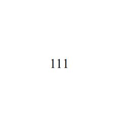 the number 11 is shown in black and white