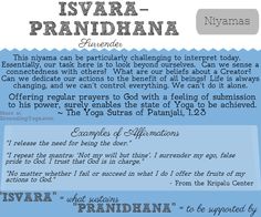 an advertisement for the yoga teacher's book, isvara - prandhana